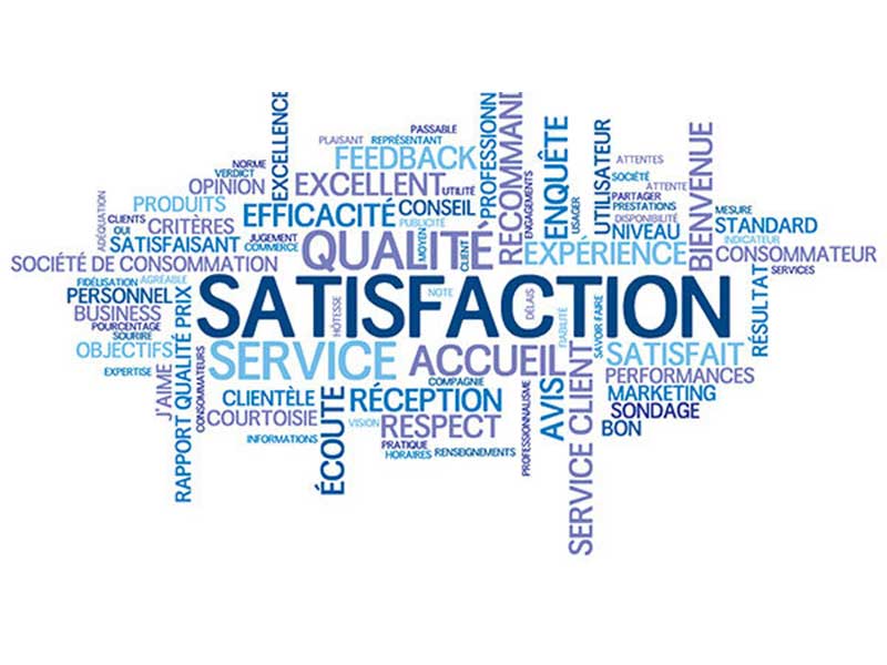 Satisfaction client
